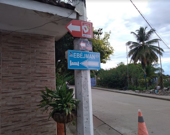 aviso que dice “ebÉjman” 20/08/2021